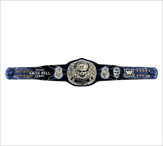 Custom New Stone Cold Limited Edition Smoking Skull Championship Wrestling Title Belt