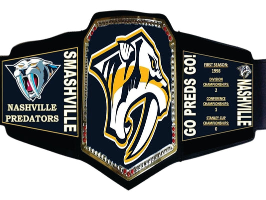 Nashville Predators WWE Legacy Title Belt