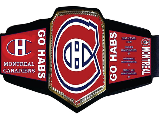 Montreal Canadiens WWE Legacy Title Belt