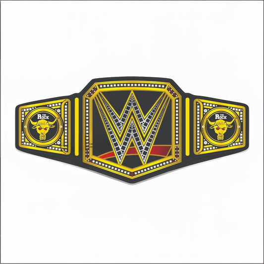 The Rock Championship Replica Title Belt