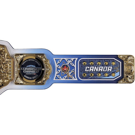 John Cena WWE Autographed 2025 Elimination Chamber Replica Title Belt - Limited Edition #25/25