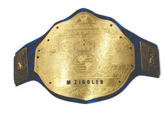 Custom Dolph Ziggler Big Gold World Heavyweight Championship Belt