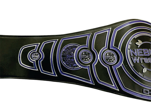 Nebula Wrestling Custom Cyberpunk Championship Belt