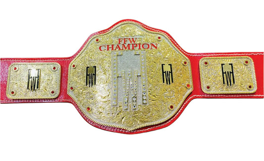 FFW Pro Wrestling Title Belts Customizable Championship Belt