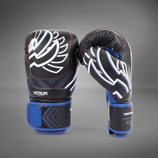 Venum x TEKKEN 8 - Jin Kazama Boxing Gloves - Blue/Black/White