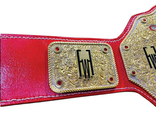 FFW Pro Wrestling Title Belts Customizable Championship Belt