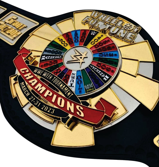 Wheel of Fortune Championship Wrestling Belt