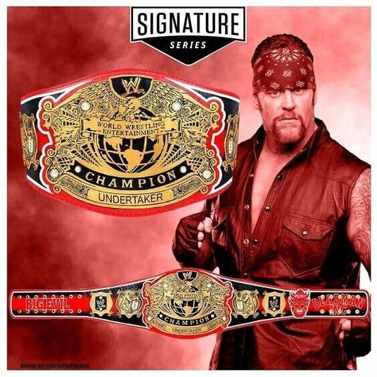 Undisputed Undertaker Championship Signature Series Wrestling Belt Replica