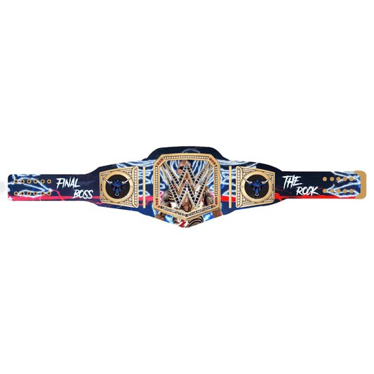 The Rock Final Boss Signature Series Championship Belt
