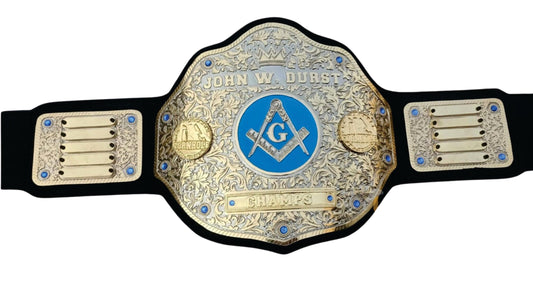 John W. Durst Cornhole Trophy Champions Championship Belt