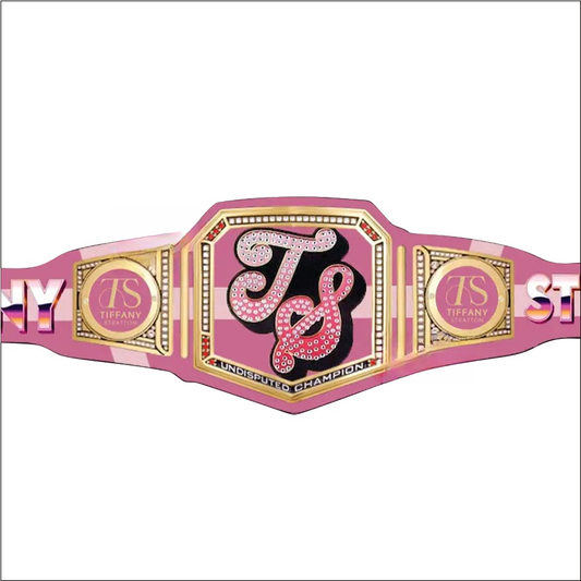 Tiffany Stratton Custom Universal World Heavyweight Championship Belt