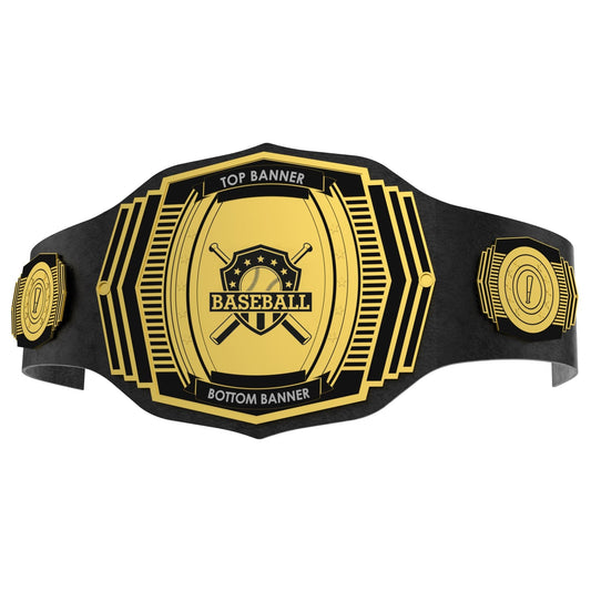 Custom Baseball Championship Belt