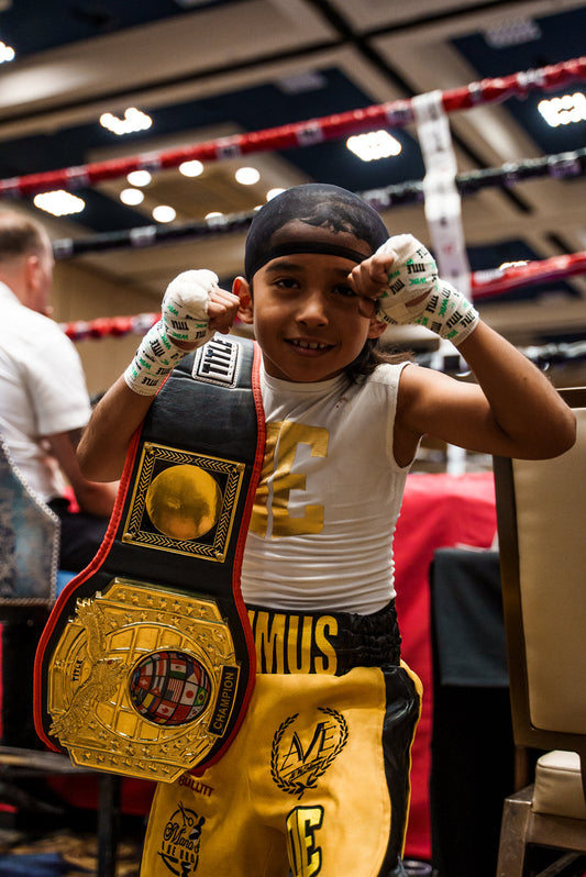 TITLE Boxing Triple Platinum Title Belt