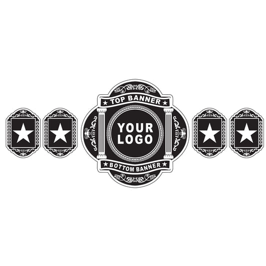 Premium Custom Title Wrestling Belt