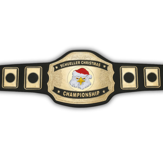 Christmas Championship Wrestling Belt