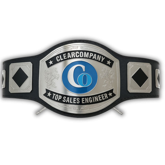 Custom Top Sales Engineer Wrestling Championship Belt