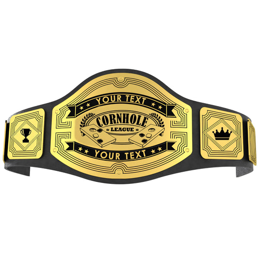 Custom Cornhole Championship Belt