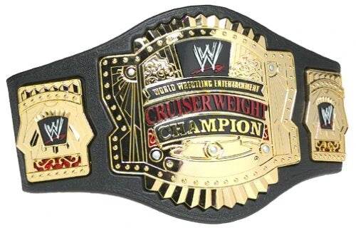 WWE Cruiserweight Wrestling Championship Title Belt Replica
