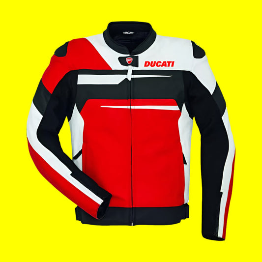 Ducati Corse Speed Evo C1 Racing Leather Jacket for Men