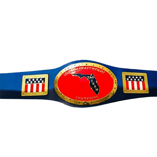 NWA Florida Tag Team Heavyweight Wrestling Champion Belt