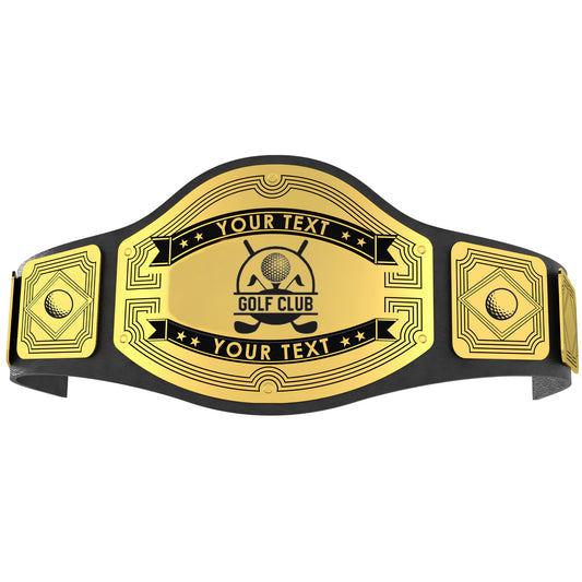 Custom Golf Championship Belt