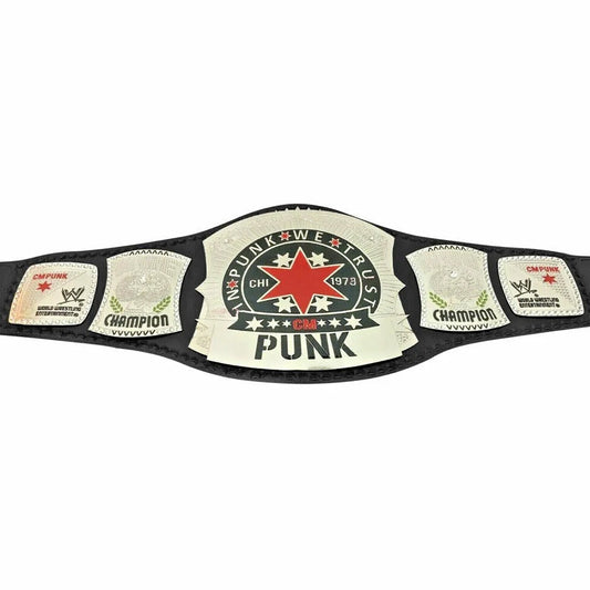 WWE CM PUNK WRESTLING CHAMPIONSHIP BELT