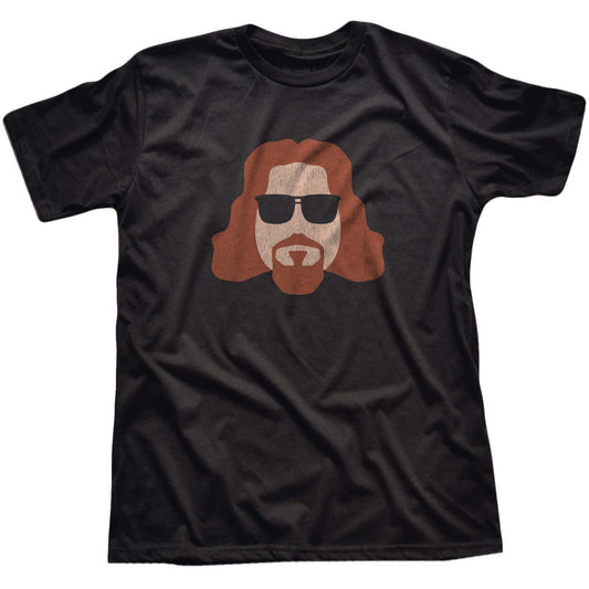 Men's His Dudeness Cool Graphic T-Shirt | Designer Lebowski Bowling Tee | Solid Threads
