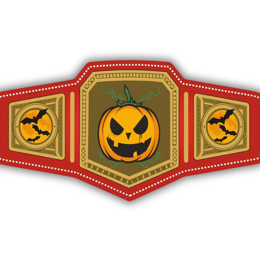 Halloween Horror Championship Wrestling Belt