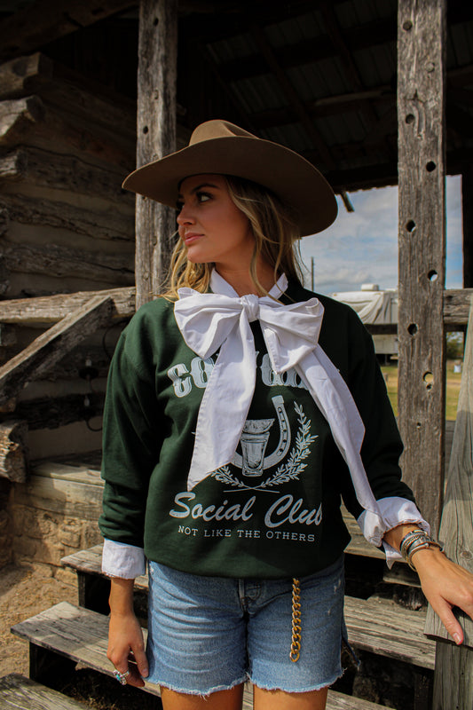 COWGIRL SOCIAL CLUB CREWNECK