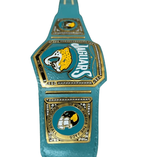 Jacksonville Jaguars WWE NFL Championship Belt