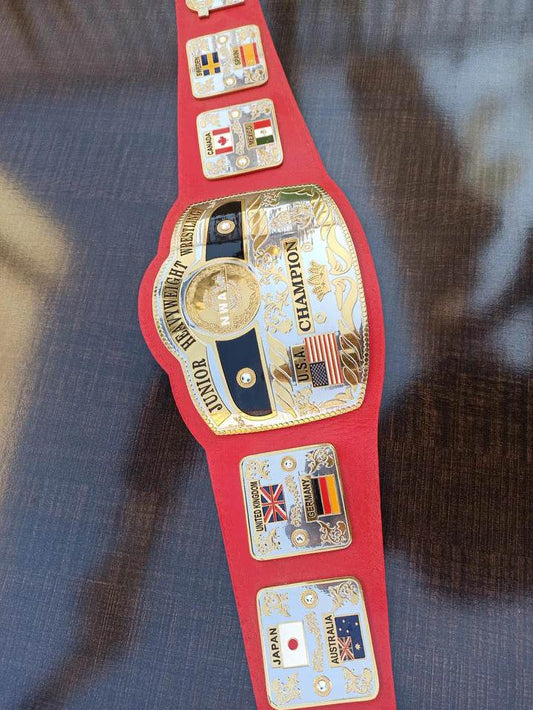 NWA World Junior Heavyweight Championship Replica Title Belt