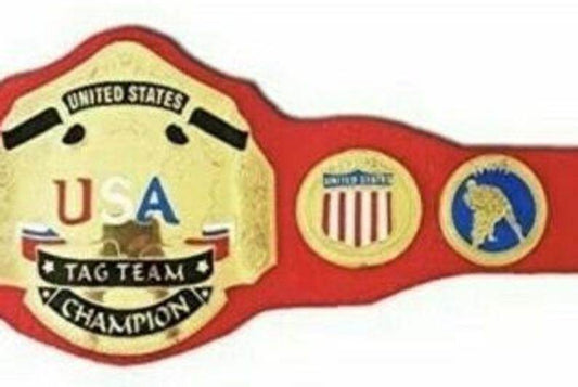 NWA United States Wrestling Tag Team Championship Title Belt