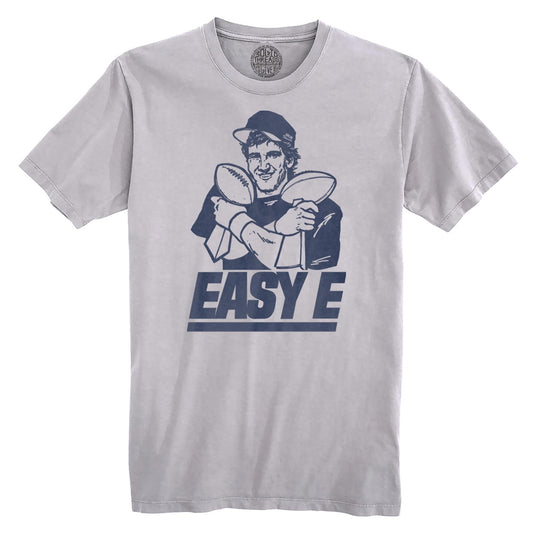 Easy E Vintage Organic Cotton T-shirt | Funny Ny Giants Tee | Solid Threads