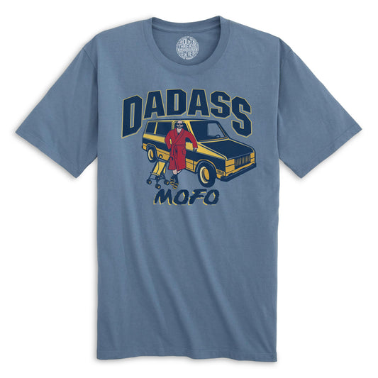 Dadass Vintage Organic Cotton T-shirt | Funny Parenting Tee | Solid Threads