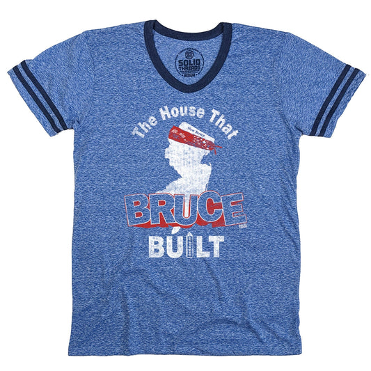 The House That Bruce Built Vintage V-neck T-shirt | SOLID THREADS