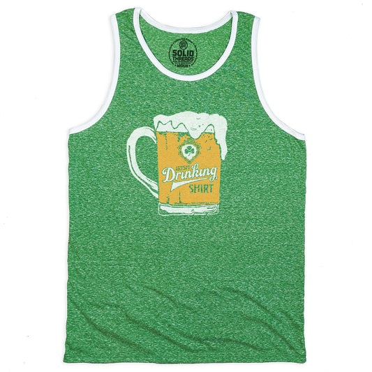 Men's Vintage Irish Drinking Shirt Graphic Tank Top | Retro St. Paddy's T-shirt