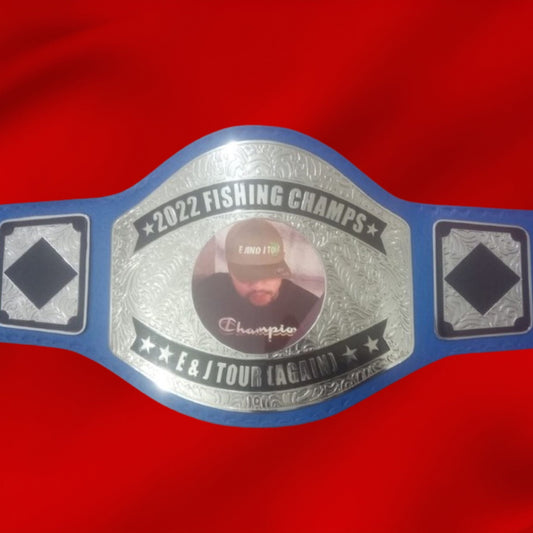 Custom Name and Picture Wrestling Championship Belt