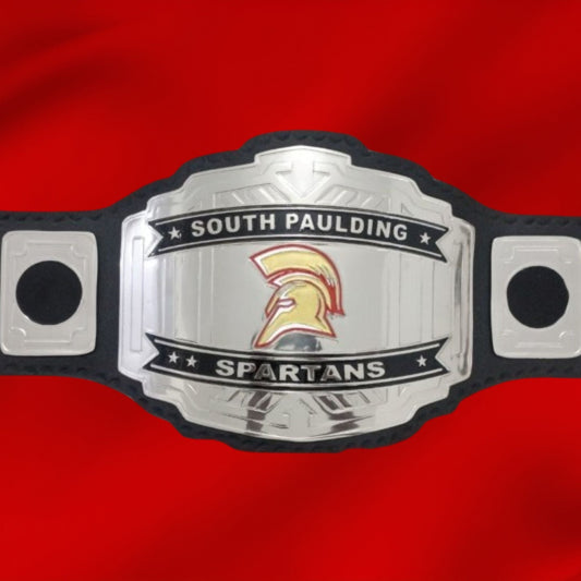 Custom Name and Viking Logo Wrestling Championship Belt