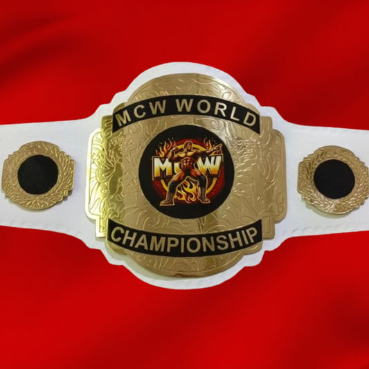 Custom Name and Wrestler Logo Wrestling Championship Belt