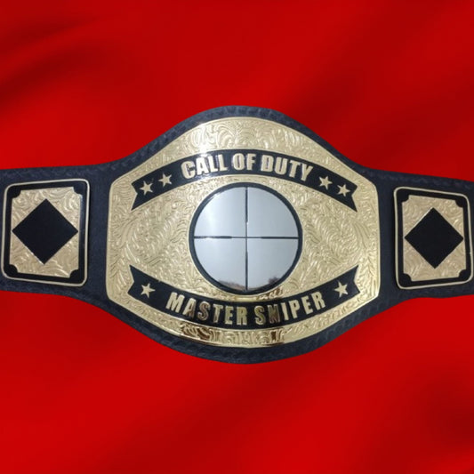 Custom Call Of Duty Wrestling Championship Belt