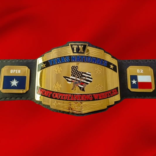 Custom Texas ChampionShip Wrestling Belt