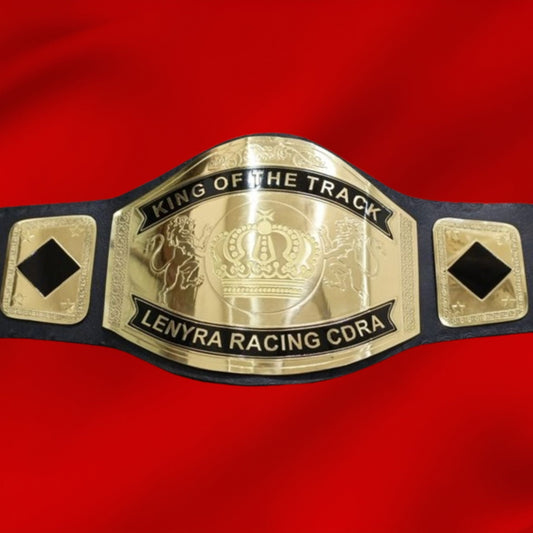 Custom Royal Crown Logo Wrestling Championship Belt