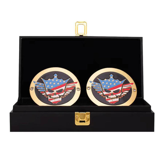 WWE Cody Rhodes Championship Belt Side Plates Box Set