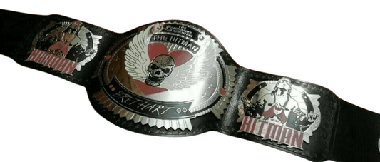 Bret Hart The Hitman Wrestling Championship Title Belt