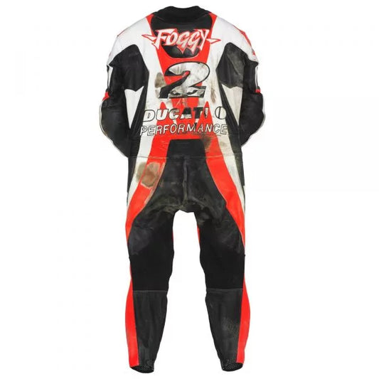 Custom Racing Leathers Carl Fogarty Ducati WSBK 1998