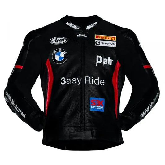 Bmw Leather Jacket Leon Haslam WSBK