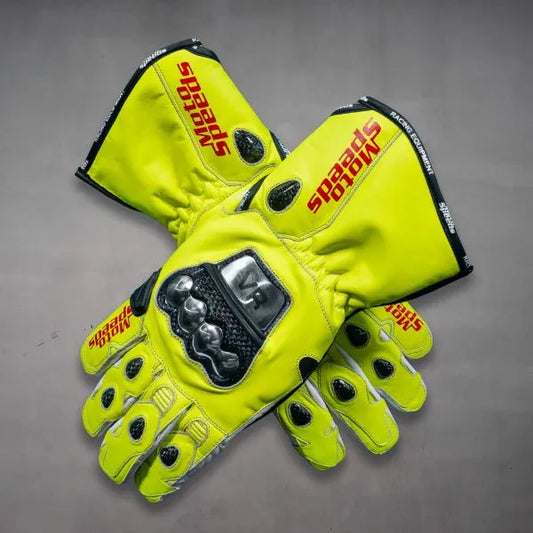Valentino Rossi Moto Leather Gloves MotoGP 2024