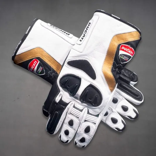Ducati Motorcycle Gloves Leather