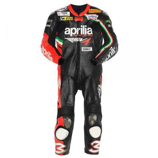 Aprilia Motorcycle Leathers Max Biaggi 2012
