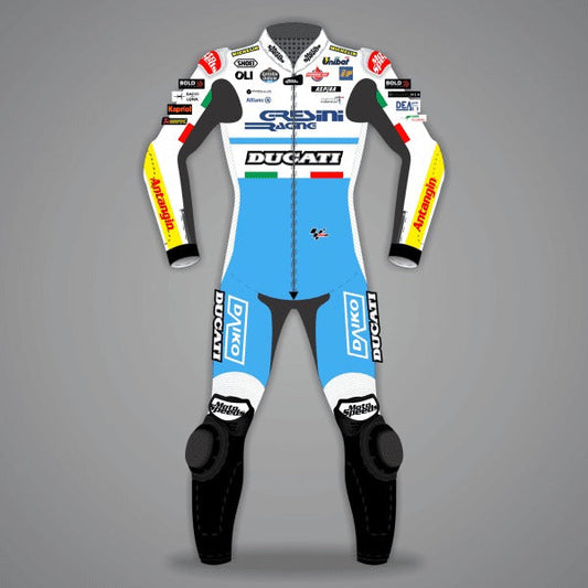 Road Bike Leathers Marc Marquez Ducati British GP 2024